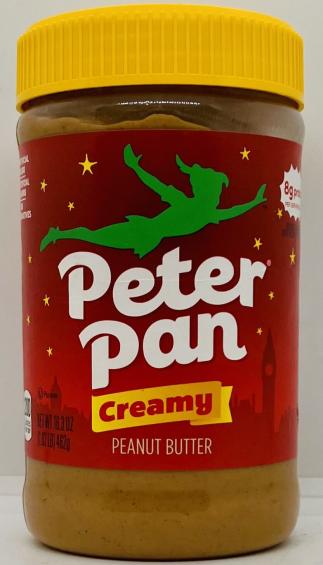 Peter Pan Creamy Peanut Butter 462g.