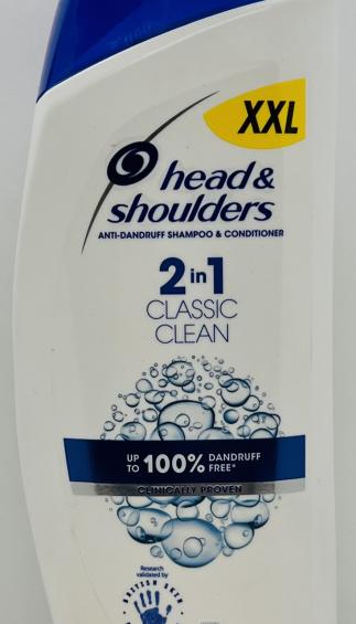 Head & Shoulders 2in1 Classic Clean 750mL.