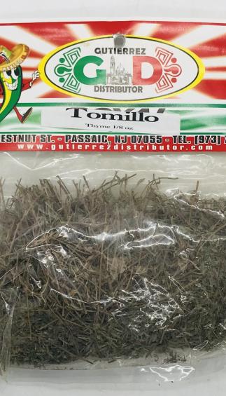 Gutierrez Distributor Thyme 1/8 OZ