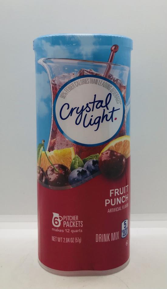 Crystal Light Fruit Punch 57g