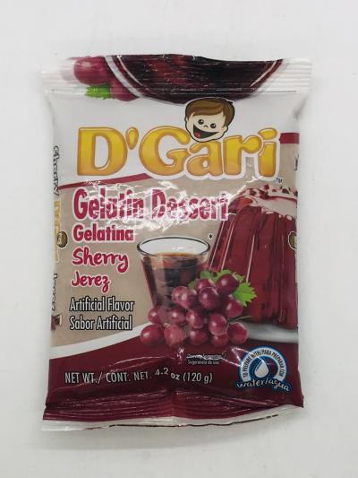 D'Gari Gelatin Dessert Cherry 120g