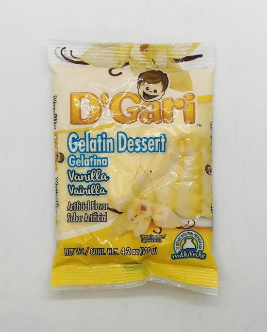 D'Gari Gelatin Dessert  Vanilla 120g