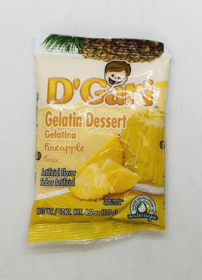 D'Gari Gelatin Dessert  Pineapple 120g