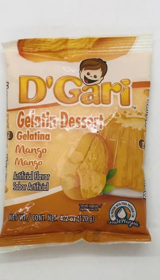 D' Gari Gelatin Dessert Mango 120g