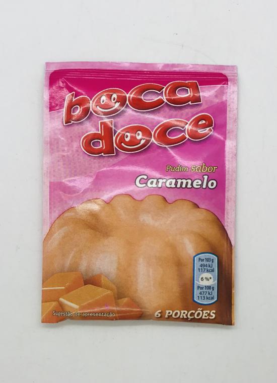 Boca Doce Pudding Powder Caramelo 22g