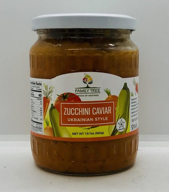 Family Tree Zucchini Caviar 560g.