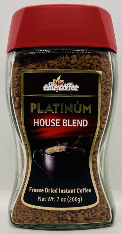 Elite Coffee House Blend Platinum 200g.