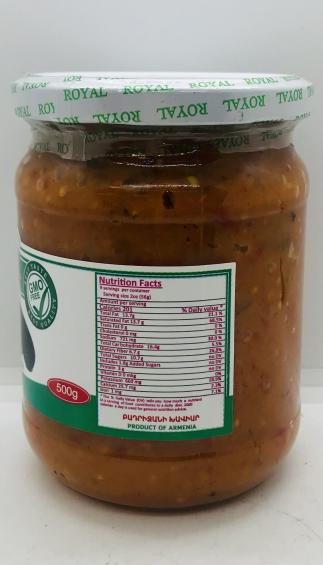 Royal Eggplant Spread 500g.