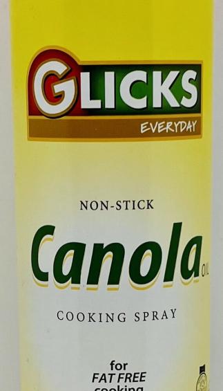 Glicks Canola Oil Cooking Spray 142g.