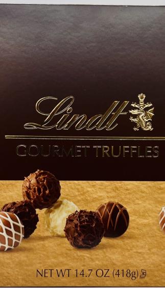 Lindt Gourmet Truffles 418g.