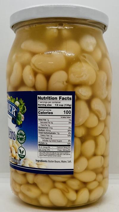 Belveder Butter Beans 900g.