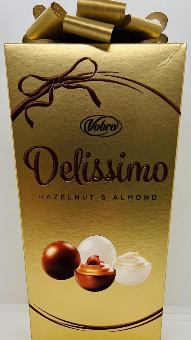 Vobro Delissimo Hazelnut & Almond 182g.