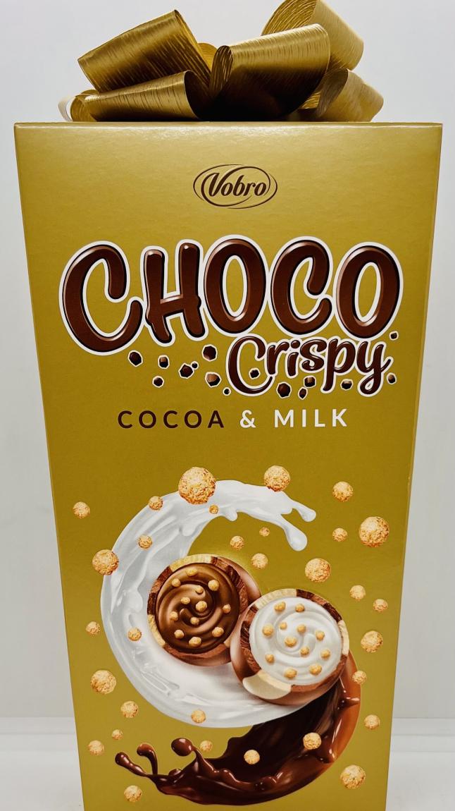 Choco Crispy Cocoa & Milk 180g.