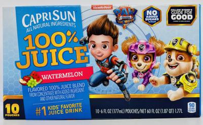 Capri Sun 100% Juice Watermelon 1.77L.