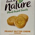 Nature Peanut Butter Creme Cookies 272g.