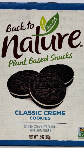 Nature Classic Creme Cookies 340g.