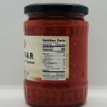 Galil Hot Ajvar Pepper and Eggplant Spread 540g.