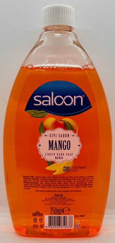 Saloon Mango Hand Soap 750mL.