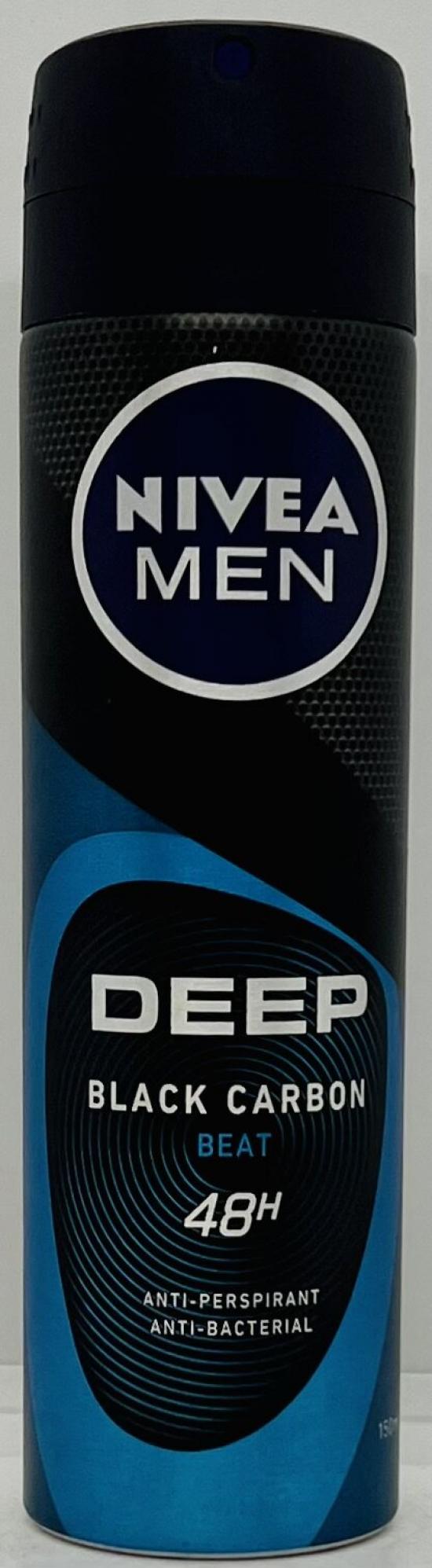 Nivea Men Black Carbon Beat 150mL.