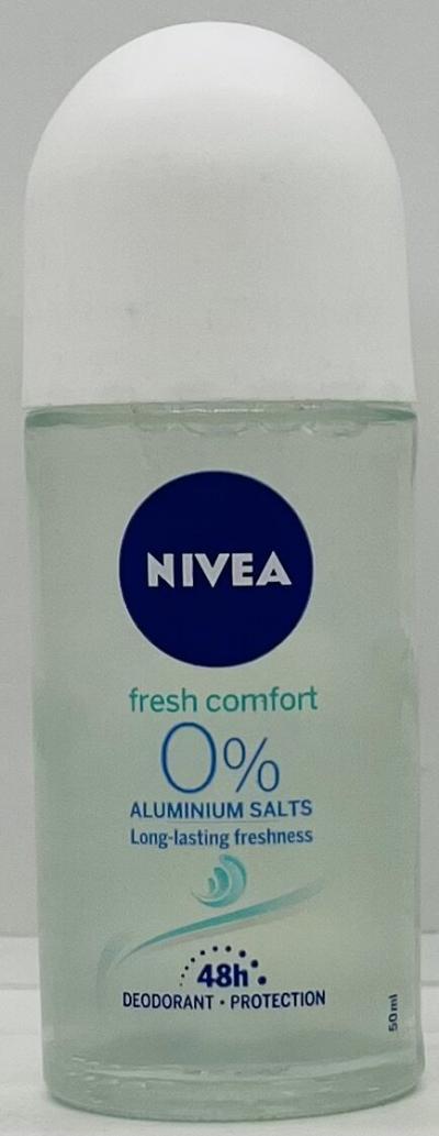 Nivea Fresh Comfort 0% 50mL.