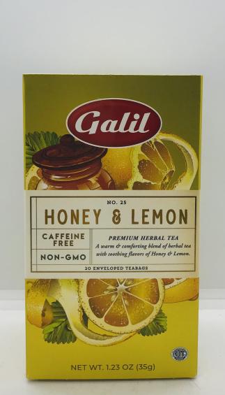 Galil Honey & Lemon Herbal Tea 35g