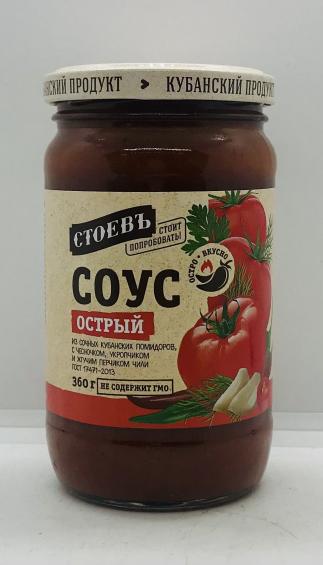 Stoev Spicy sause. 360g