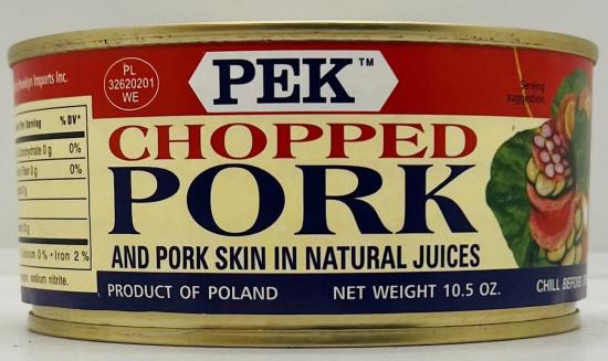 PEK Chopped Pork 10.5 OZ