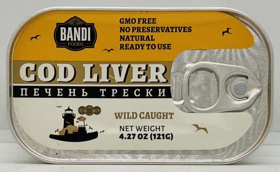 Bandi Cod Liver 121g.