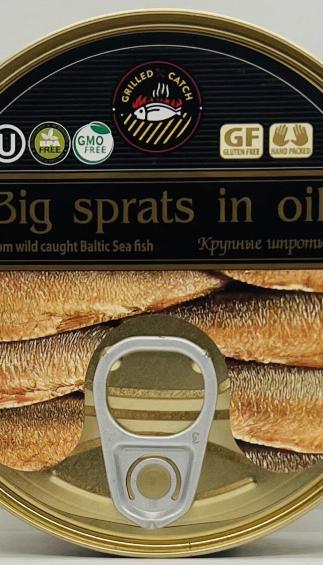 Big Sprats in Oil 240g.