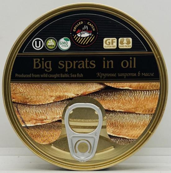 Big Sprats in Oil 240g.