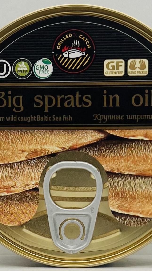 Big Sprats in Oil 240g.