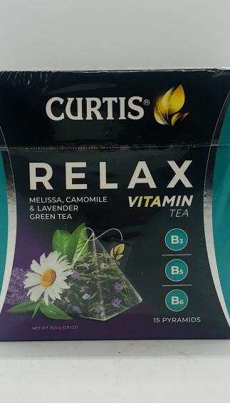 Curtis Relax Melissa, Camomile & Lavender Green Tea 25.5 g