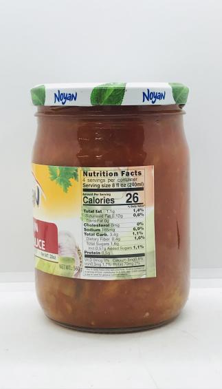 Noyan Zucchini in Tomato Sauce 560g.