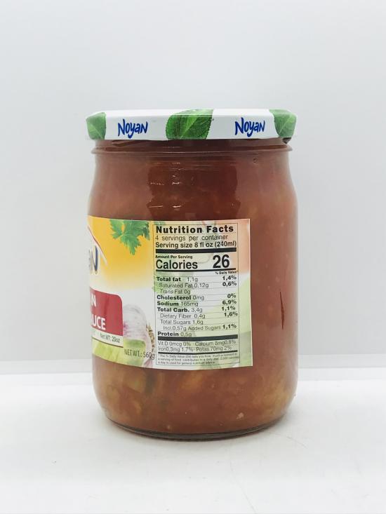 Noyan Zucchini in Tomato Sauce 560g.