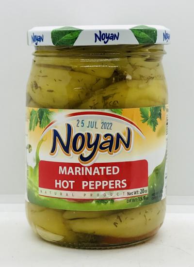 Noyan Marinated Hot Peppers 560g.