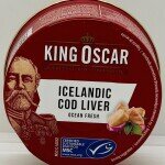 King Oscar Icelandic Cod Liver 190g.