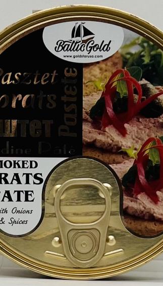 Baltic Gold Smoked Sprats Pate 160g.