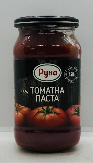 Runa Tomato Paste 490g.