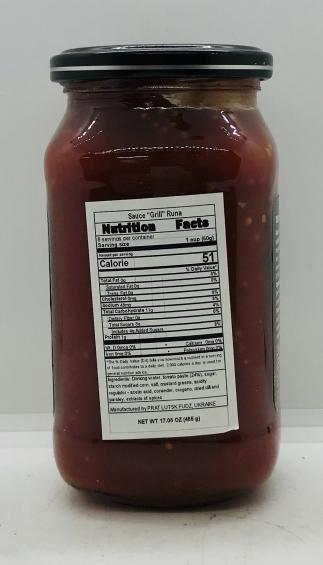 Runa Sauce Grill 485g.