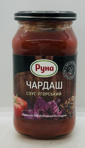 Runa Sauce Chardash Hungarian 485g.