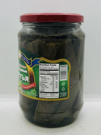 Teshini Retsepti Grape Leaves 650g.