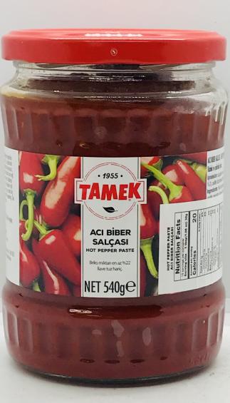 Tamek Hot Pepper Paste 540g.