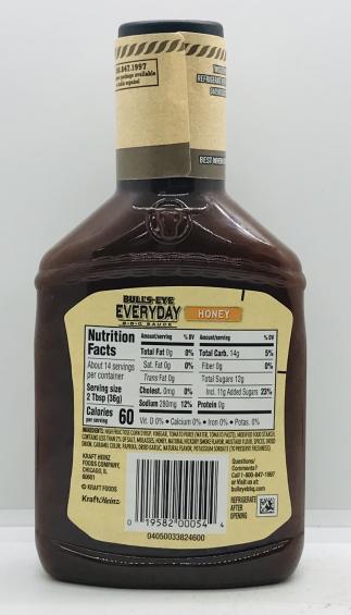 Bull'S Eye Honey 496g.