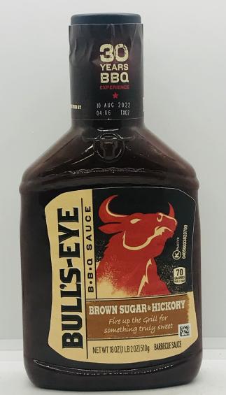 Bull'S Eye Brown Sugar & Hickory 510g.