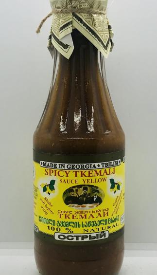 Spicy Tkemali Sause Yellow 550g.