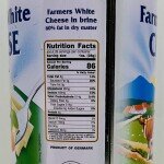 ZerGut Farmers White Cheese 800g.