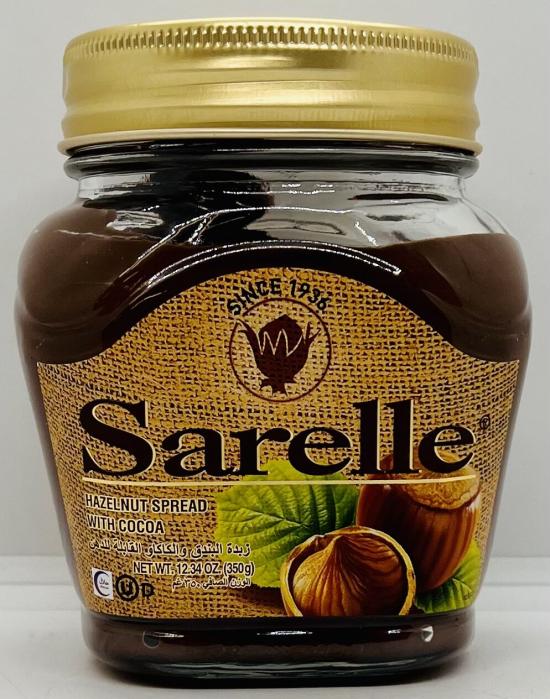 Sarelle Hazelnut Spread w. Cocoa 350g.