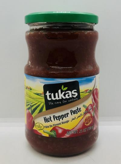 Tukas Hot Pepper Paste 700g.