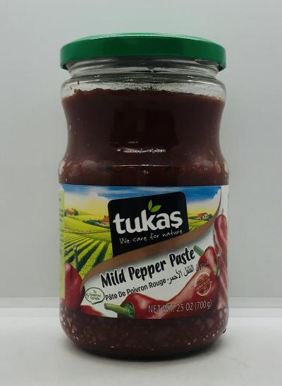 Tukas Mild Pepper Paste 700g.