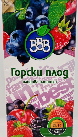 BBB Forest Fruits Drink 2L.